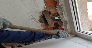 Демонтаж оконных откосов по выгодной цене от 527 руб. в соколе - Сварной-Скл